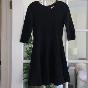 Beautiful b+ab designer black dress with thick material, pretty pattern detail